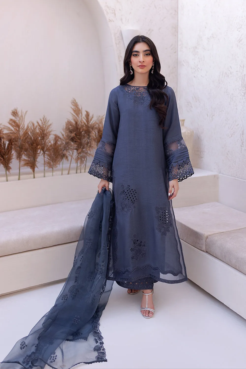 Azure | Ensembles Embroidered Formals | Misty Dream