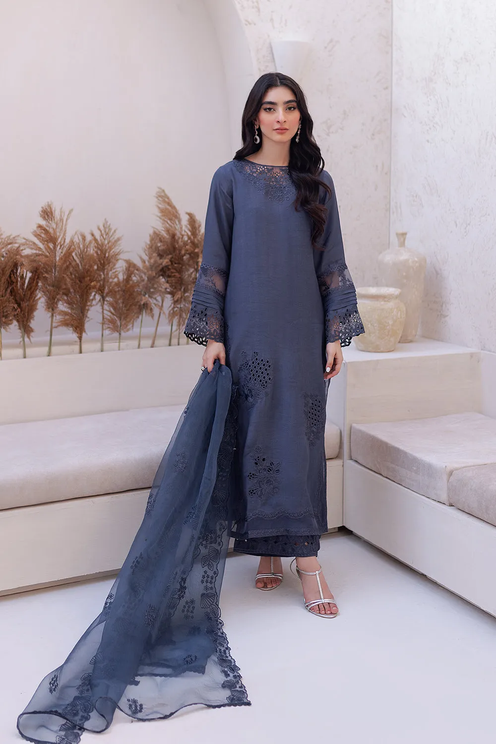 Azure | Ensembles Embroidered Formals | Misty Dream
