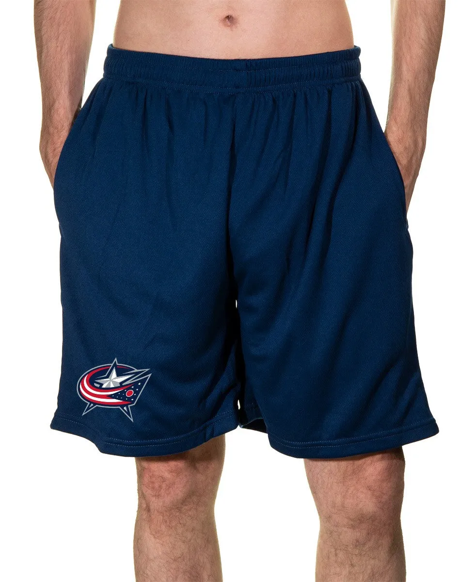 Columbus Blue Jackets Air Mesh Shorts for Men