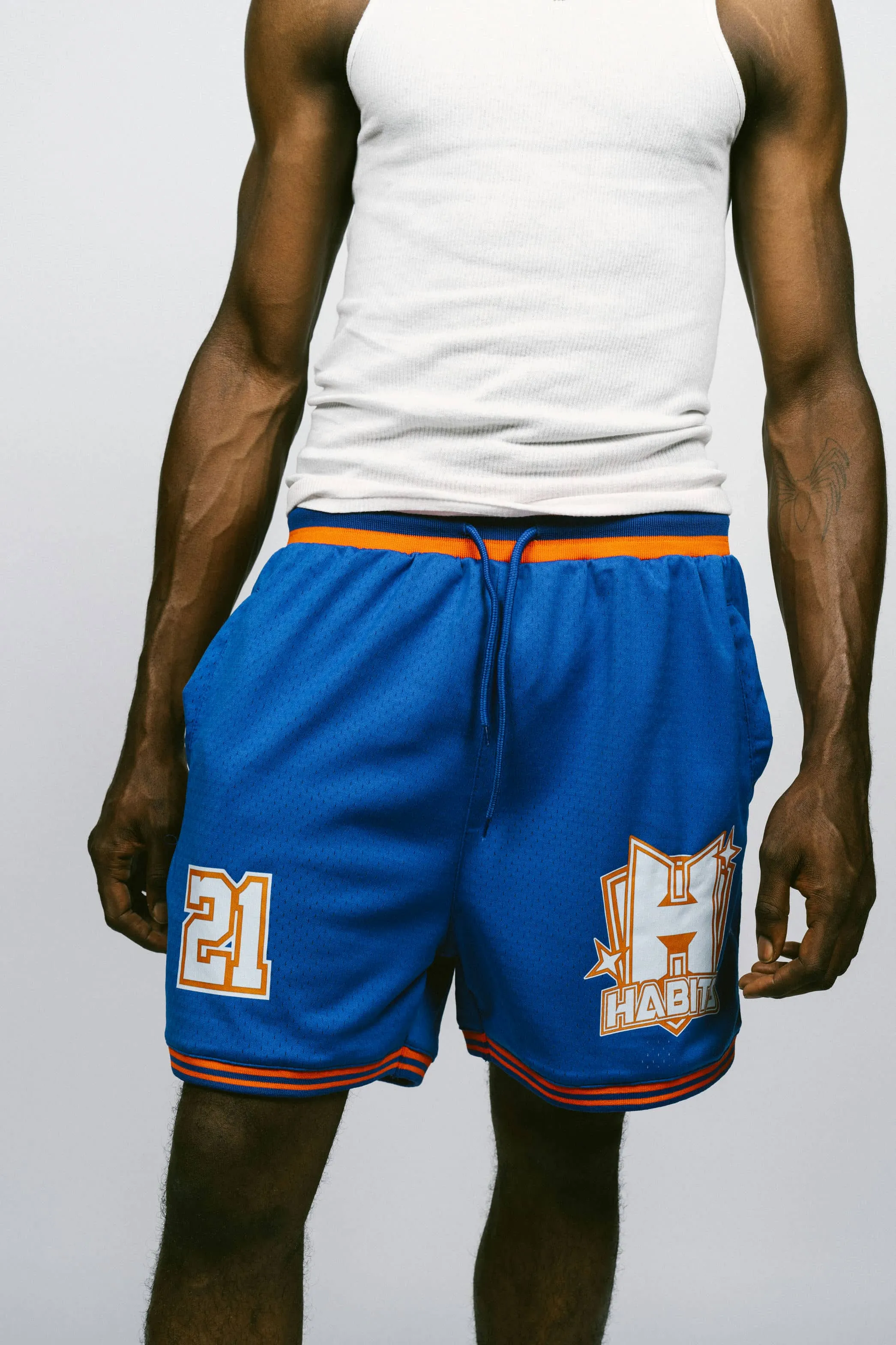 Glory Days Mesh Shorts Blue
