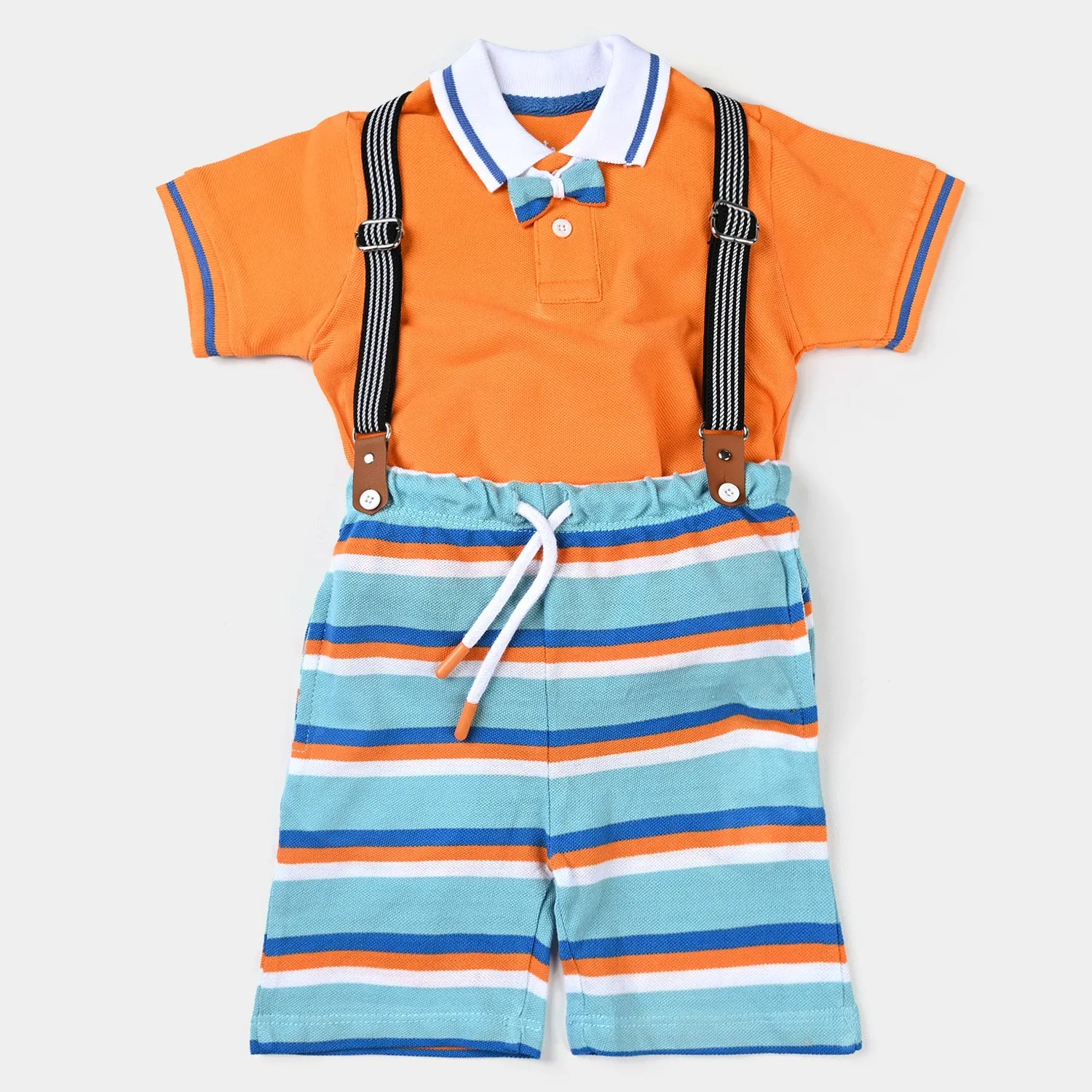 Infant Boys Cotton PK Knitted Formal Suit