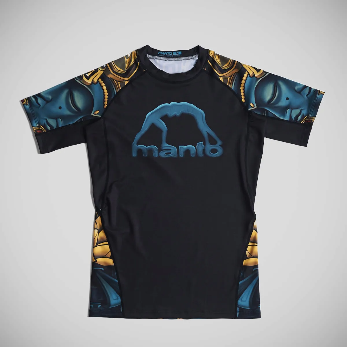 Manto Big Buddha Rash Guard Black